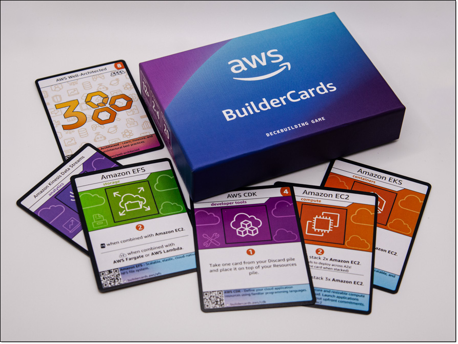 skylargraika's tweet photo. 🎉 Exciting news! The second edition of AWS BuilderCards is coming to re:Invent 2024! With improved designs, game mechanics, and a Generative AI add-on pack, it's time to level up your AWS knowledge! 🃏💡 #AWS #BuilderCards #reInvent2024
https://t.co/9oIh35jSeC https://t.co/2xYMF80yNc