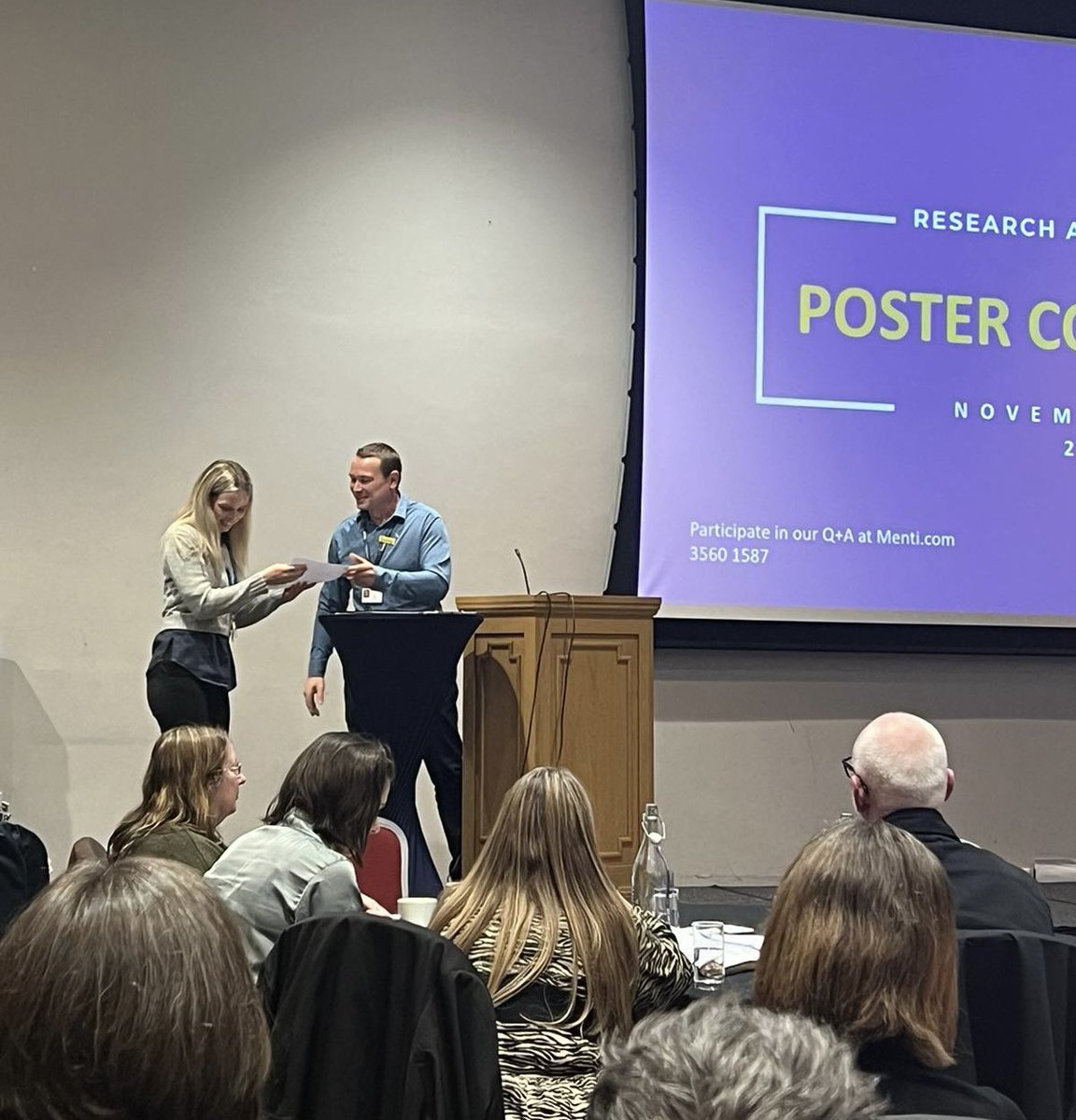 V Oliver Jenkins (@voliverjenkins) on Twitter photo Huge congratulations to Clinical Psychologists Dr Hayley Gould and Dr Stephen Evans for their research and poster presentation which was recognised in the prize giving at today’s <a href="/YSTeachingNHS/">York and Scarborough Teaching Hospitals NHS FT</a> celebration of research event <a href="/YSPsychMed/">YSPsychologicalMedicine</a> Huge congratulations to Clinical Psychologists Dr Hayley Gould and Dr Stephen Evans for their research and poster presentation which was recognised in the prize giving at today’s <a href="/YSTeachingNHS/">York and Scarborough Teaching Hospitals NHS FT</a> celebration of research event <a href="/YSPsychMed/">YSPsychologicalMedicine</a>