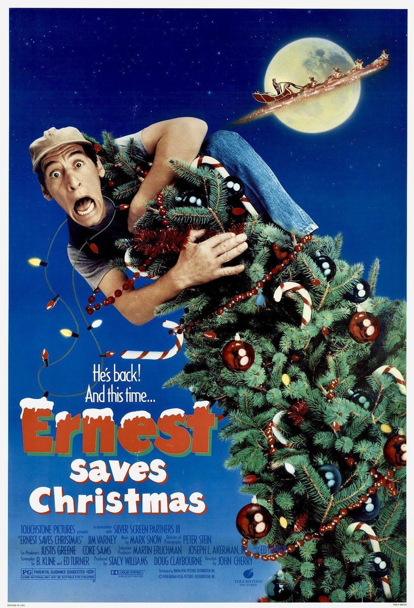 FilmNewsNos's tweet photo. 🎬MOVIE HISTORY: 36 years ago today, November 11, 1988, the movie ‘Ernest Saves Christmas’ opened in theaters!
#JimVarney #DouglasSeale #OliverClark #NoelleParker #GailardSartain #BillByrge #BillieBird #BuddyDouglas #PattyMaloney #JohnCherry #ErnestPWorrell https://t.co/3p50pZWe8Y