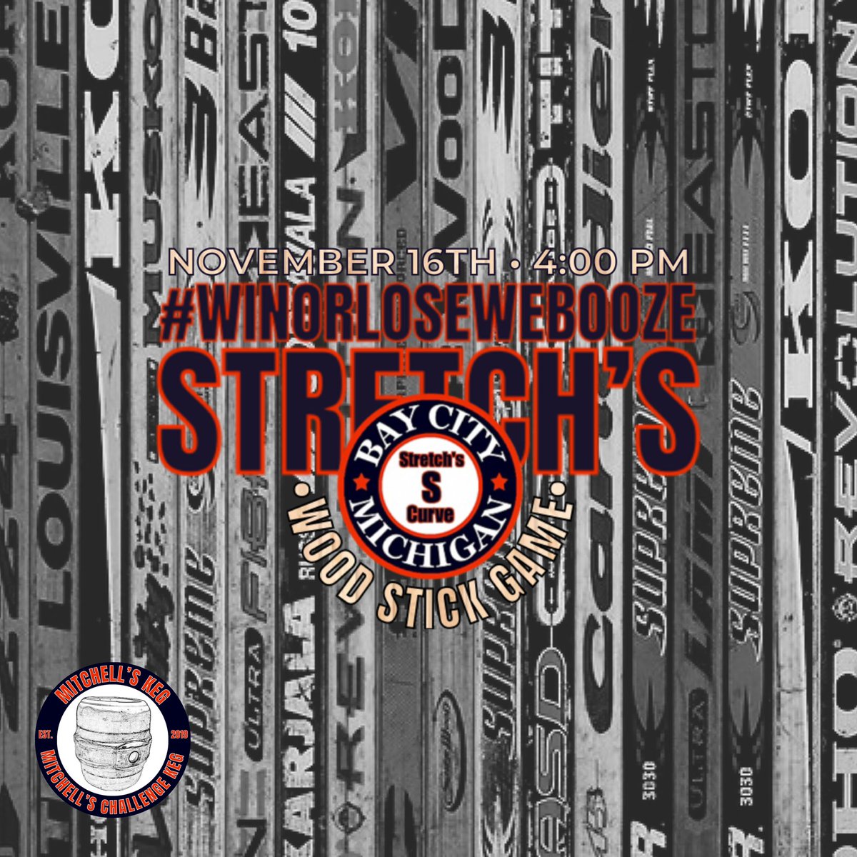 MitchellsKeg's tweet photo. This Saturday the #MitchellKeg will be awarded!

@StretchsCurve Vs. @MitchellsAlumni https://t.co/OcAferaqks