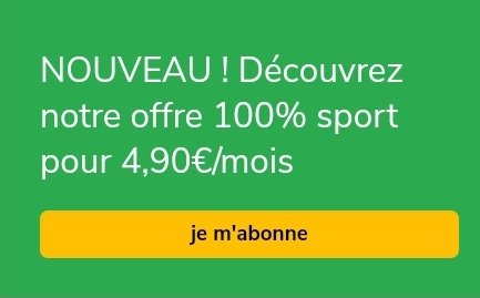 Jamais mieux servi que par soi-même 
Donc, il existe un abonnement uniquement sport à retrouver sur Paris Normandie. fr
4,90€ par mois, c'est cadeau
On vous attend 😀
#sport #Rouen #LeHavre #Evreux