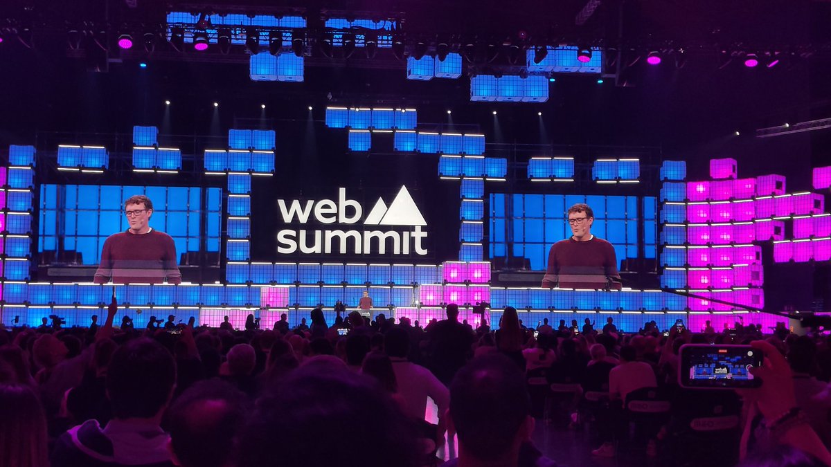 The largest #startups gathering 
#WebSummit #webSummit2024