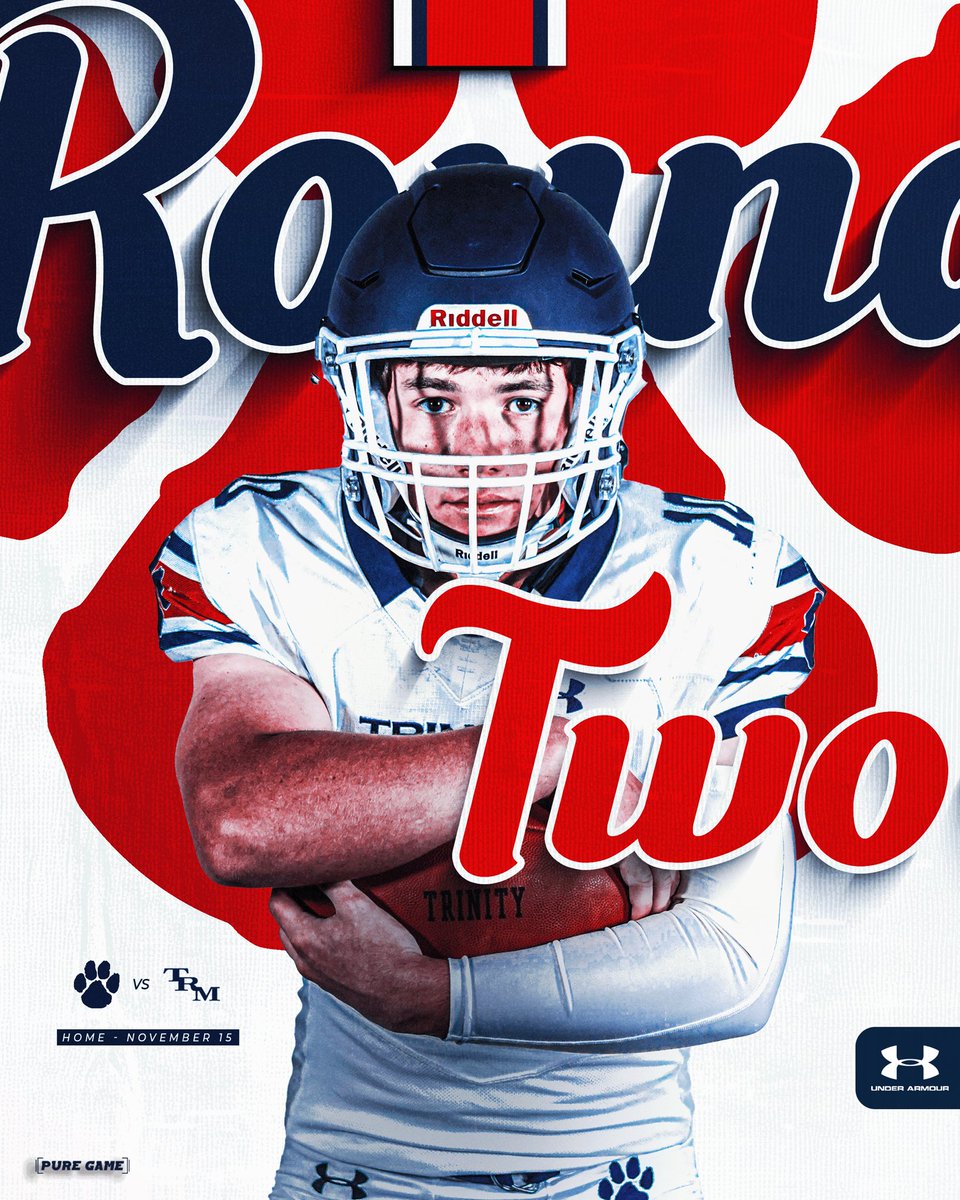 TPSAthletics1's tweet image. Back on the BLVD for GAME WEEK ⚪️🔴🐾 #TrinityFootball