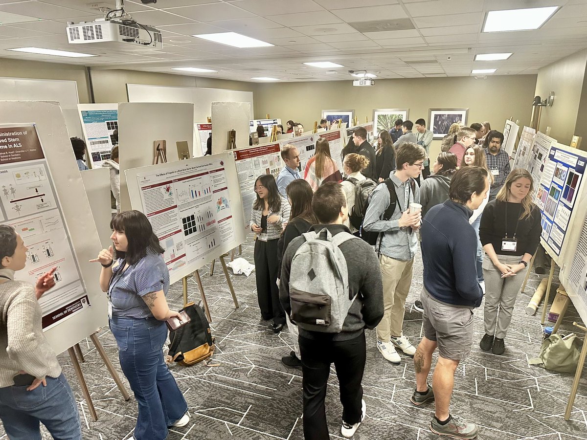 Packed house at the #IUStemCell Research Symposium! Lots of fascinating research going on here!