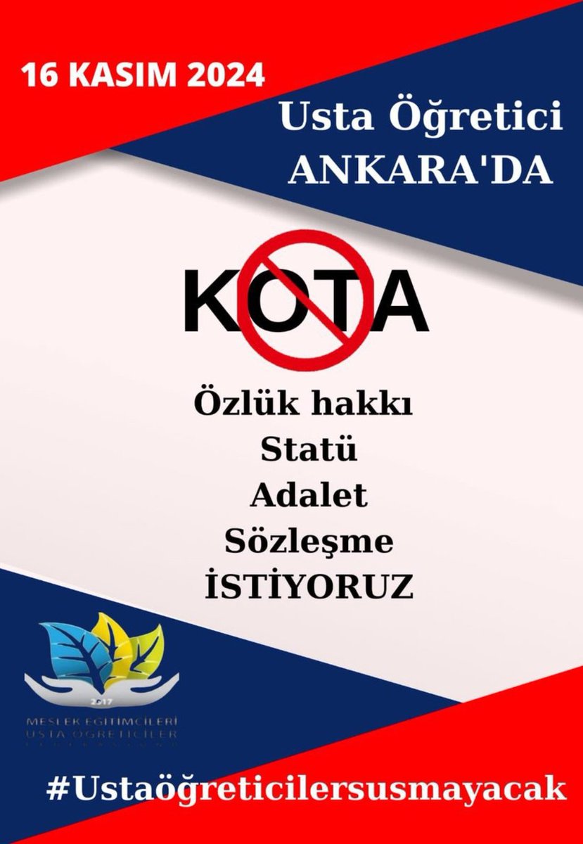 #UstaoeğreticilerSusmayacak
<a href="/RTErdogan/">Recep Tayyip Erdoğan</a> 
<a href="/Yusuf__Tekin/">Yusuf Tekin</a> 
<a href="/mebhbogm/">MEB Hayat Boyu Öğrenme Genel Müdürlüğü</a> 
<a href="/TBMMresmi/">TBMM</a> 
<a href="/TBMMGenelKurulu/">TBMM Genel Kurulu</a> 
<a href="/cengizmete/">Cengiz Mete</a> 
<a href="/tcbestepe/">T.C. Cumhurbaşkanlığı</a> 
<a href="/Emrekaratas341/">CUMHURBAŞKANLIĞI İLETİŞİM BAŞKANLIĞI</a> #UstaöğreticilerSusmayacak

Çaresizliği Ustaöğreticilere sorun...