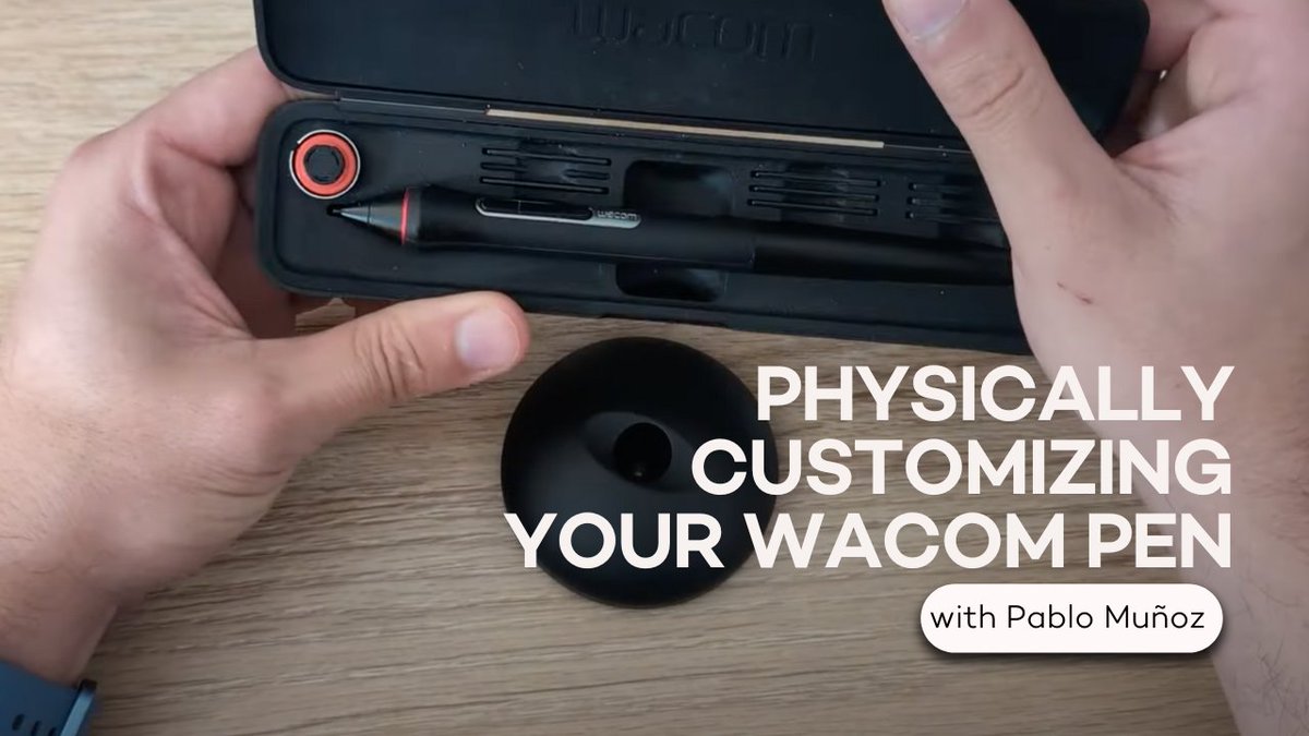 wacom's tweet photo. Today on the #WacomBlog: Making The Most Of Your Wacom with @pablander who will teach you how physically customizing your #WacomPen.
https://t.co/EYUUXgKBNz
#WacomTips #WacomTablet #WacomProPen3 https://t.co/LIj6NkWIkq