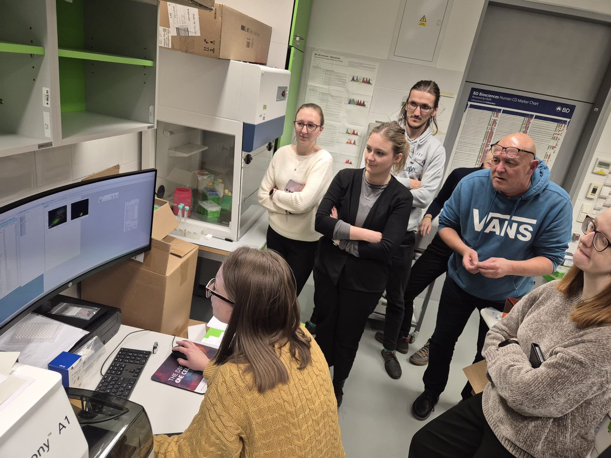 Czech Young Immunologists (@cyimmunologists) on Twitter photo Day 2 of #tcellworkshop2024 was dedicated to hands-on sessions and demonstrations by companies. Very inspiring and helpful 🔬🧬🧫
<a href="/BDBiosciences/">BD Biosciences</a> <a href="/Mabtech/">Mabtech</a> <a href="/cytometrista/">Jozef Janda</a> <a href="/AntoniaMikulova/">Antónia Mikulová</a>
#cyimmunologists #elispot #flowcytometry #microscopy Day 2 of #tcellworkshop2024 was dedicated to hands-on sessions and demonstrations by companies. Very inspiring and helpful 🔬🧬🧫
<a href="/BDBiosciences/">BD Biosciences</a> <a href="/Mabtech/">Mabtech</a> <a href="/cytometrista/">Jozef Janda</a> <a href="/AntoniaMikulova/">Antónia Mikulová</a>
#cyimmunologists #elispot #flowcytometry #microscopy