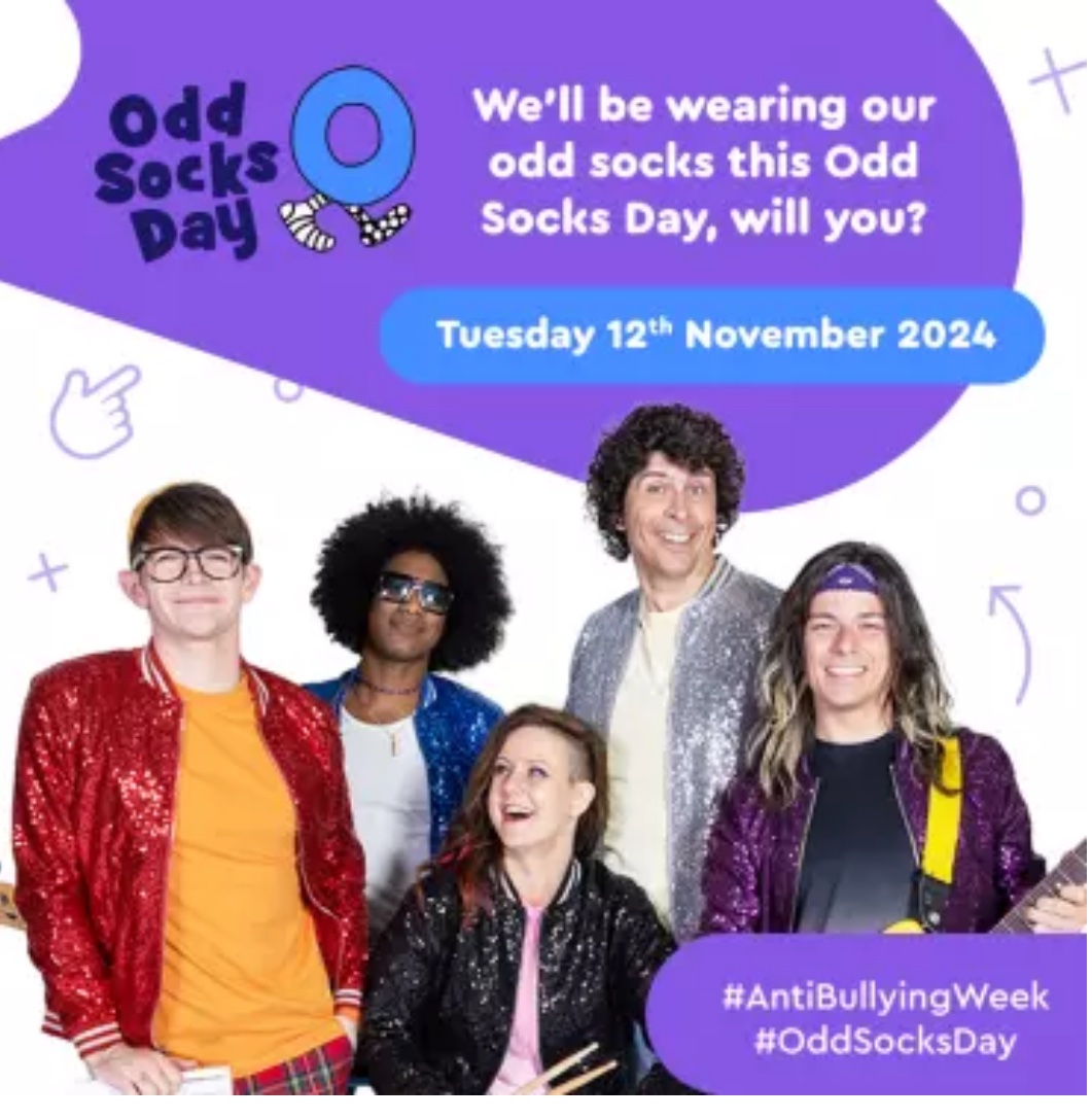 Hawes Down Primary School (@hawesdown) on Twitter photo <a href="/HawesDown/">Hawes Down Primary School</a> will be wearing odd socks tomorrow in support of anti-bullying week. #OddSocksDay #AntiBullyingWeek2024 <a href="/HawesDown/">Hawes Down Primary School</a> will be wearing odd socks tomorrow in support of anti-bullying week. #OddSocksDay #AntiBullyingWeek2024