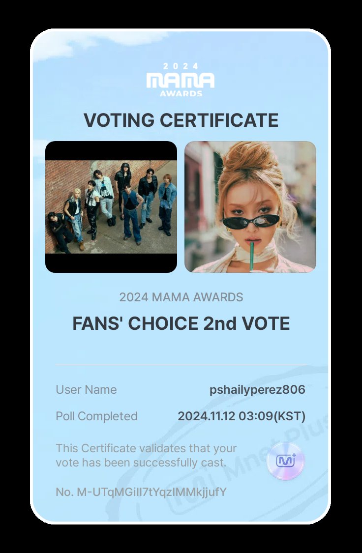 JuarezShaily's tweet photo. #StrayKids #2024MAMAAWARDS 
#2024MAMAvote https://t.co/ZpGIKN4yCT