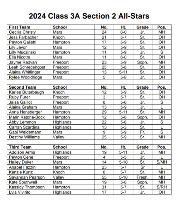 FREEPORT VOLLEYBALL tweet media