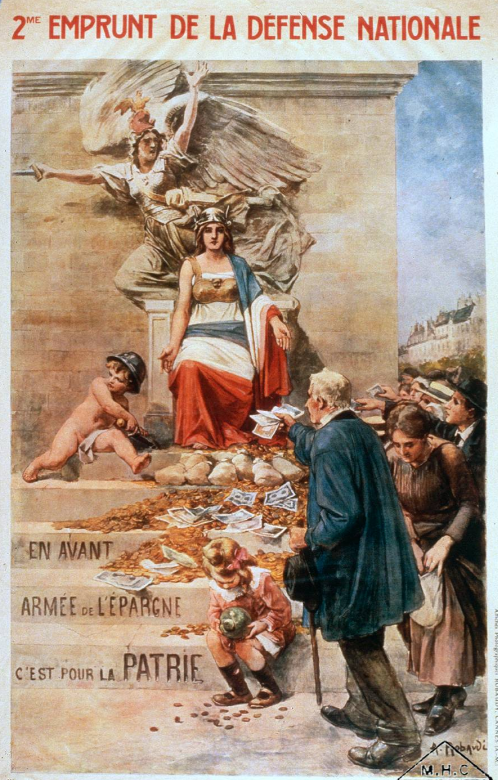 Perseconomiques's tweet photo. [🕊️🇫🇷]

En ce 11 novembre, on souhaite se pencher sur les moyens de financement de la première guerre mondiale en France ⤵️

Un fil : 1/10🧶 https://t.co/xmDE5yc5Z9