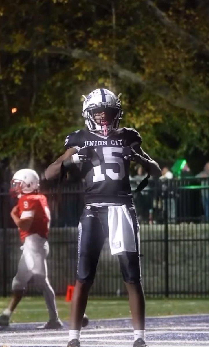 I am beyond blessed to be apart of such an amazing program with amazing coaches and teammates that have made it capable to have an undefeated regular season. Now let’s win the championship. Go a Union City Chiefs!