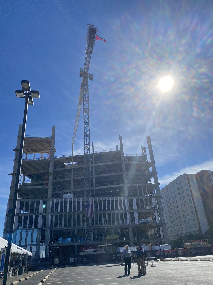 Shomial Ahmad (@shomial) on Twitter photo November high noon sun is up. At downtown #FortWorthTx to cover the final beam placement on <a href="/tamufortworth/">Texas A&M-Fort Worth</a>’s Law and Education building. November high noon sun is up. At downtown #FortWorthTx to cover the final beam placement on <a href="/tamufortworth/">Texas A&M-Fort Worth</a>’s Law and Education building.