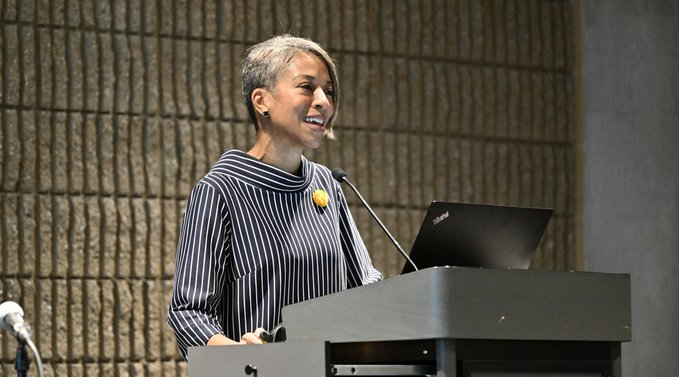 EmoryGIM (@emorygim) on Twitter photo We love seeing our own Kimberly Manning <a href="/gradydoctor/">Kimberly D. Manning, MD, MACP</a> delivering a powerful and impactful address at #AAMC24. #GIMProud👊🏽 We love seeing our own Kimberly Manning <a href="/gradydoctor/">Kimberly D. Manning, MD, MACP</a> delivering a powerful and impactful address at #AAMC24. #GIMProud👊🏽