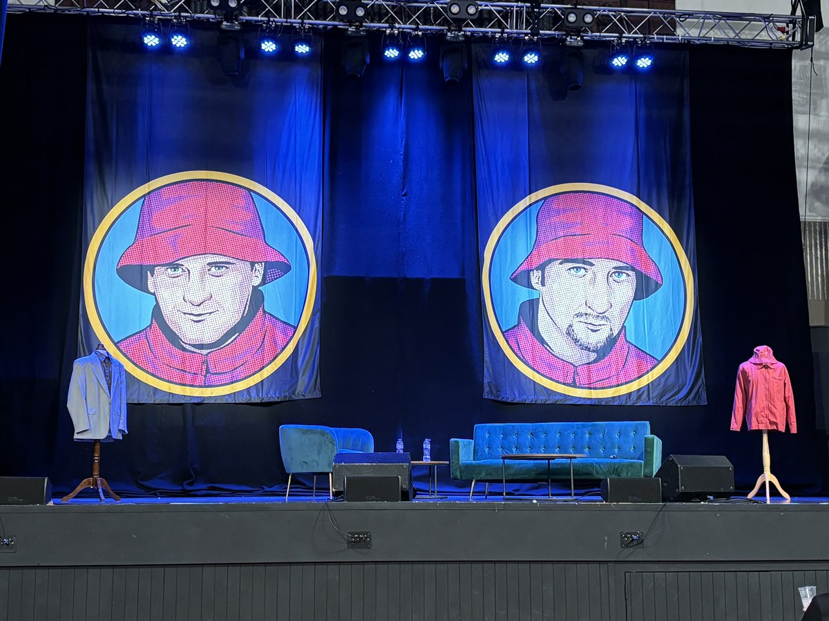 ashercv's tweet image. An evening with Mark and Lard. @themarkrad @marcrileydj