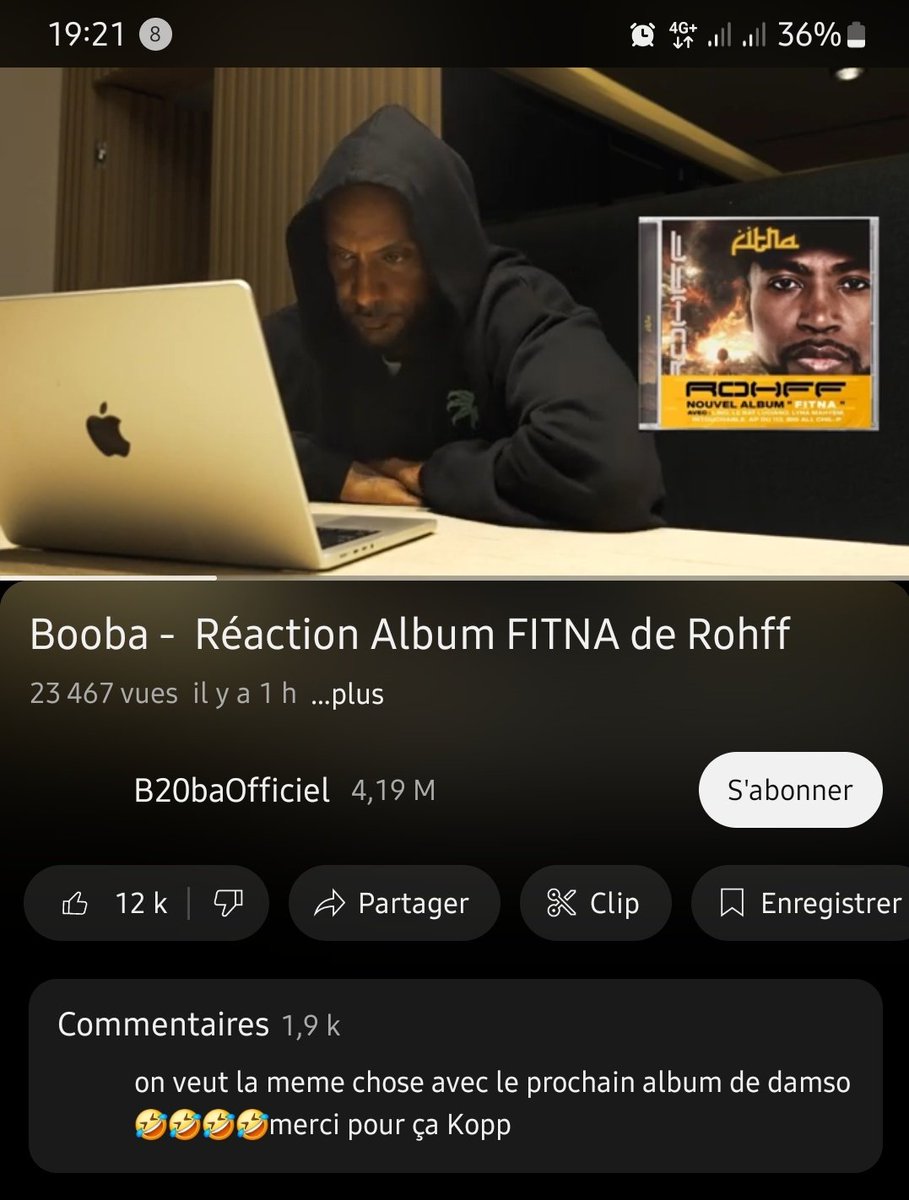 realcameroonian's tweet image. . @booba épisode 2: Réaction Album &quot;J&apos;ai Menti&quot; de Damso

#boobareact 🤣🤣🤣