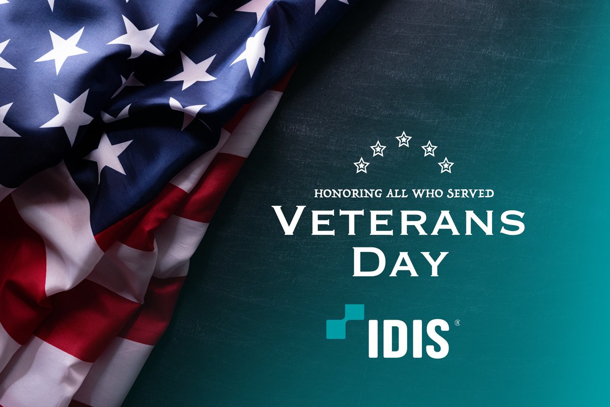 Today and every day, we thank the brave individuals who have served our country. Your dedication and sacrifice inspire us all. Happy Veteran’s Day from IDIS.
#VeteransDay #ThankYouVeterans #IDISAmericas