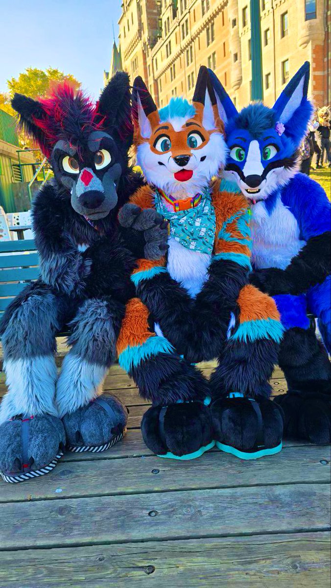 Grateful for my friends 🥺

🐺<a href="/Rororora111/">Koro</a> 
💙🦊 <a href="/Littlefox95/">Stace Fox 🦊</a> 

📸<a href="/Chaphogriffon/">🍎🍏Chaphogriff 🌻🐺 🔜 Eurofurence29</a>