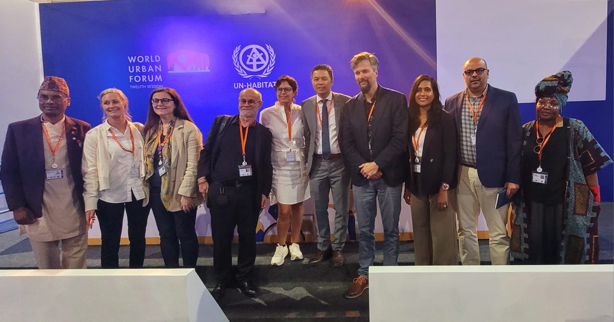 josechong's tweet image. An unforgettable #WUF12 in Cairo! Thrilled to represent @UNHabitat’s #PublicSpaceProgramme. From placemaking to nature-based solutions, we explored how #publicspaces drive wellbeing, equity, &amp;amp; resilience. Let's keep building inclusive, vibrant cities for all! #ItAllStartsAtHome