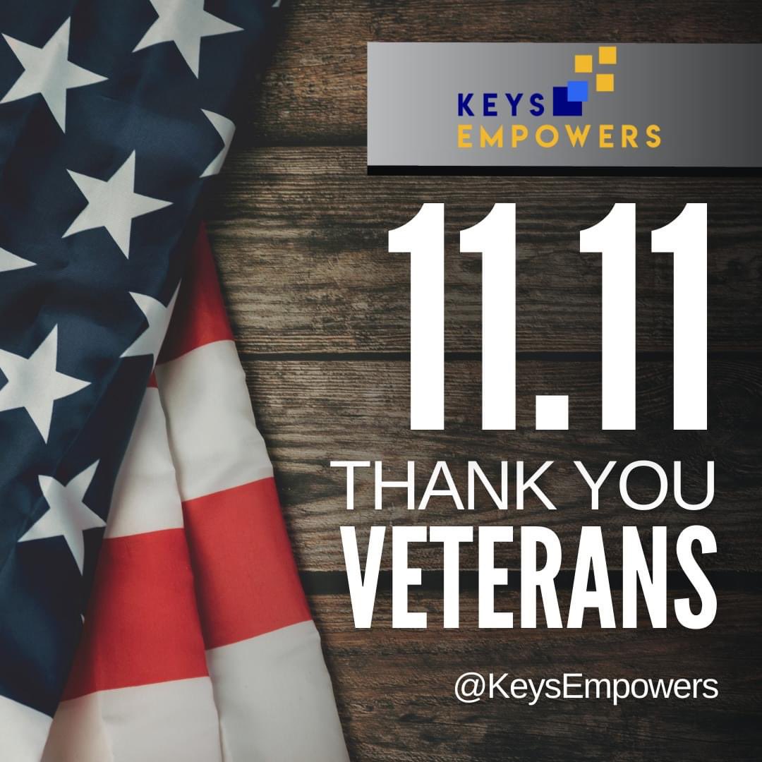 KeysEmpowers's tweet photo. 💙 To all the veterans who have served and sacrificed for our nation, we thank you. 💙

Your bravery is the foundation of our liberty. May we never forget the sacrifices made for our freedom.

#KeysEmpowers #VeteransDay #Gratitude #ServiceAndSacrifice #FreedomIsNotFree https://t.co/lWoGLiQHE8