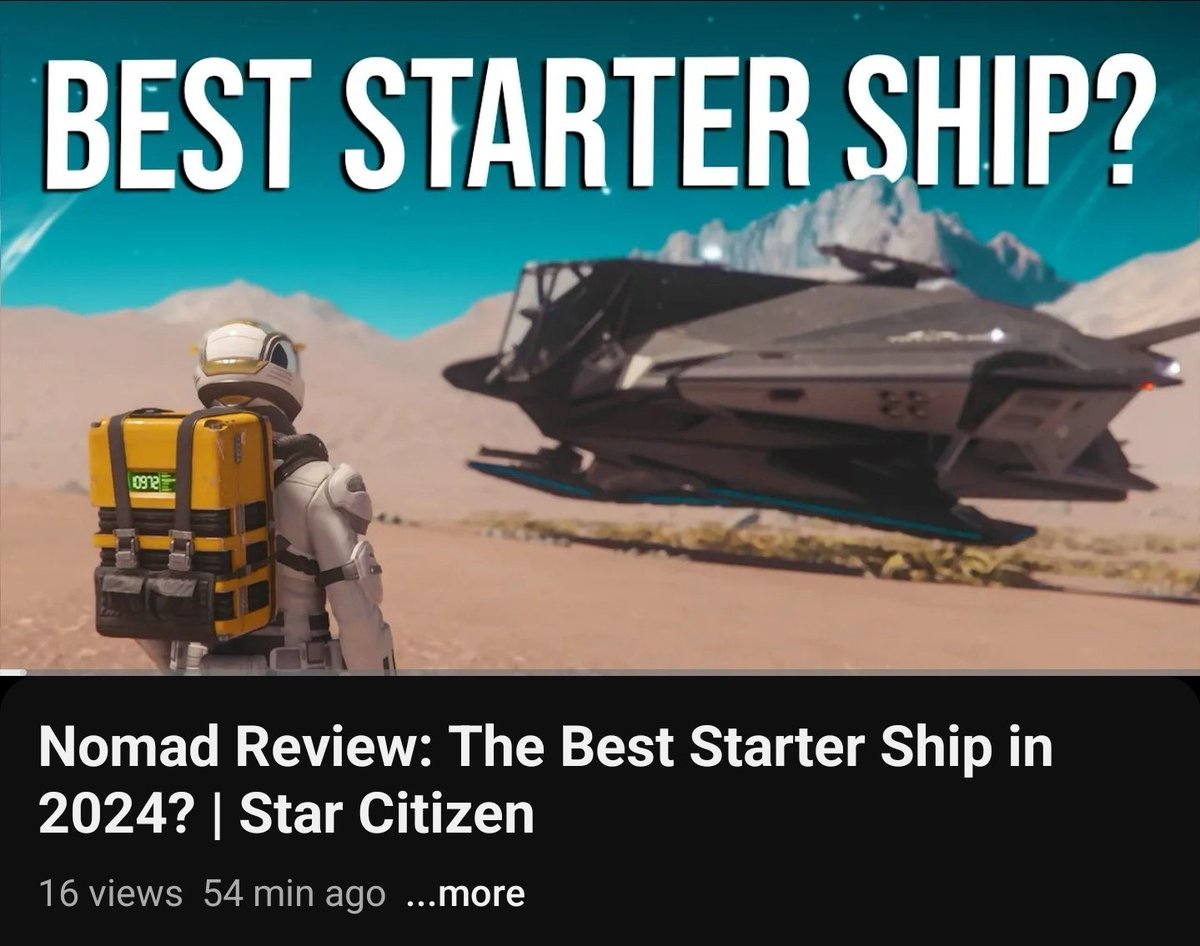 brittnaynay3's tweet image. If there is anyone interested in Sci-fi gaming like Star Citizen, we revamped our gaming channel and uploaded a new video today!
Watch Here ⬇️🥰
youtu.be/L0O5NvWeXZw?si…