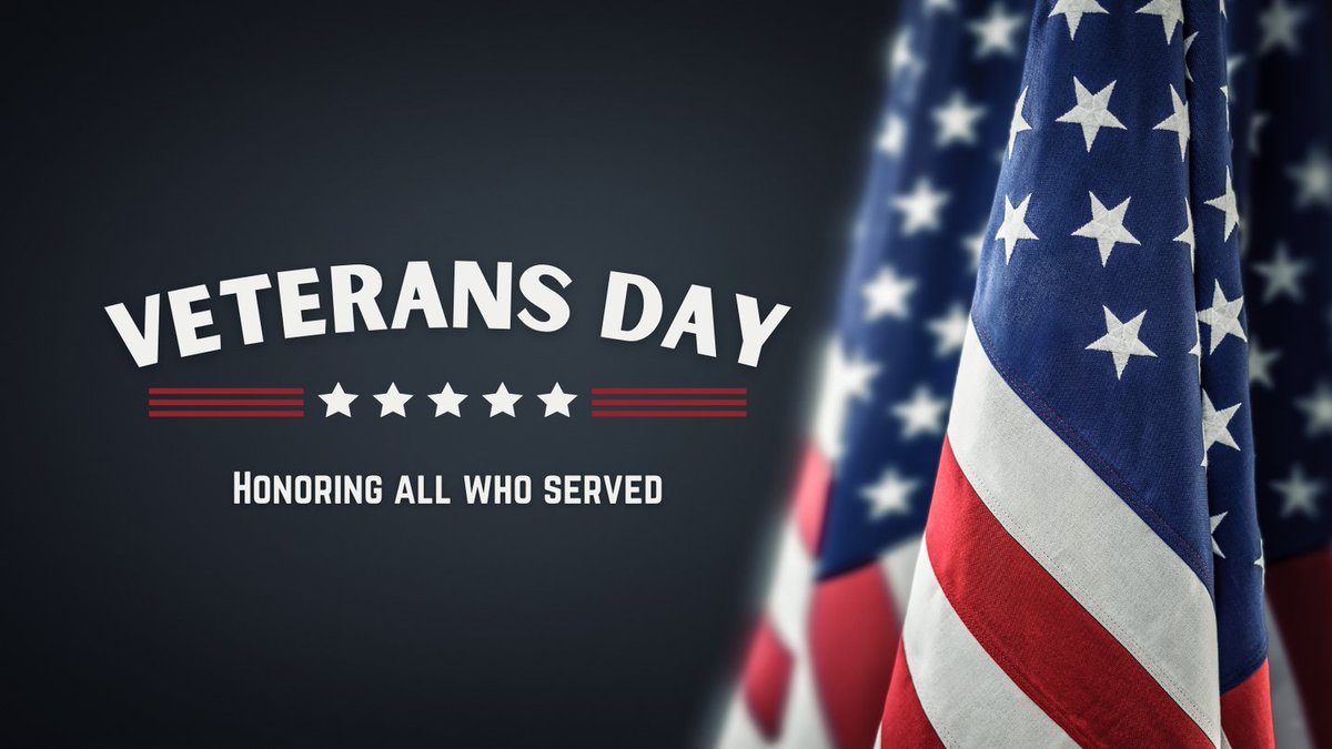 ksumner37's tweet photo. With respect, honor and gratitude we recognize each and every person who has served for our country. Thank you to all our veterans, today and always. https://t.co/aeQemvkGpj