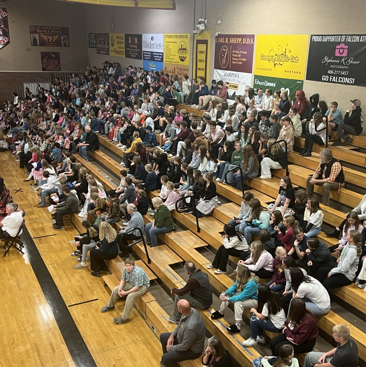 Thank you to all of our veterans for your service, commitment, and dedication to our country.  To those veterans that were able to come to our assembly today, thank you for letting us recognize you!!