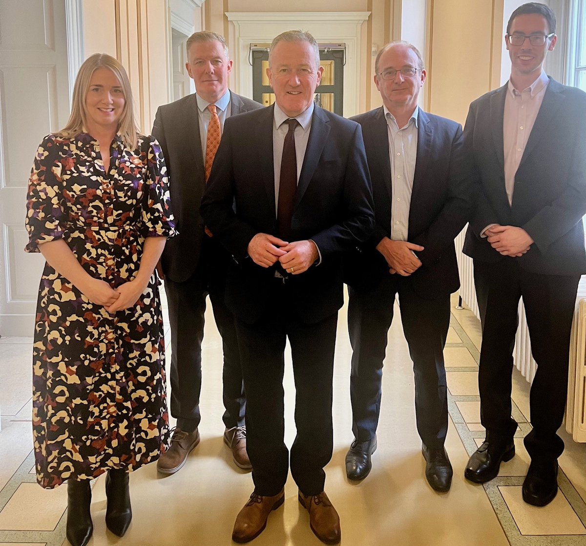 Economy NI (@economy_ni) on Twitter photo Economy Minister <a href="/conormurphysf/">Conor Murphy</a> has held a useful update meeting with the independent experts he appointed to help advise <a href="/Economy_NI/">Economy NI</a> on the implementation of his economic plan.
They discussed: the recently launched Sub-Regional Economic Plan; the Good Jobs Bill, the soon to Economy Minister <a href="/conormurphysf/">Conor Murphy</a> has held a useful update meeting with the independent experts he appointed to help advise <a href="/Economy_NI/">Economy NI</a> on the implementation of his economic plan.
They discussed: the recently launched Sub-Regional Economic Plan; the Good Jobs Bill, the soon to