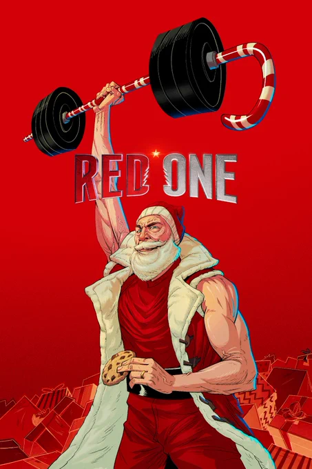 Milk and cookies pre (or mid) workout? Even Santa has his cheat days. This stunning artwork by the only and only  for our RedOut Christmas  pieces 