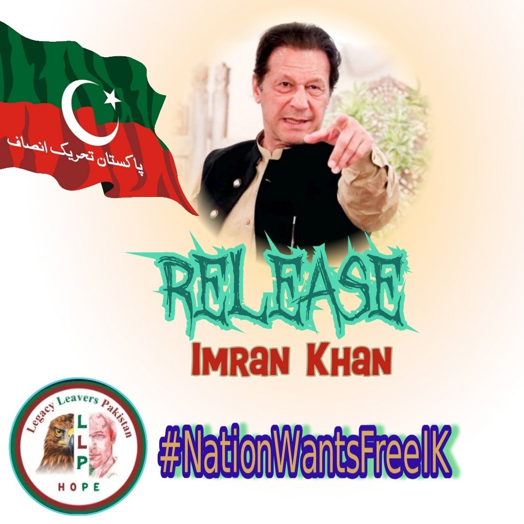 Imran Khan, who tirelessly advocated Pakistan’s rights worldwide, deserves freedom. The Pakistani people demand justice and his immediate release
<a href="/1aryan_/">aryan</a>
@legacyleavers_
 #NationWantsFreeIK