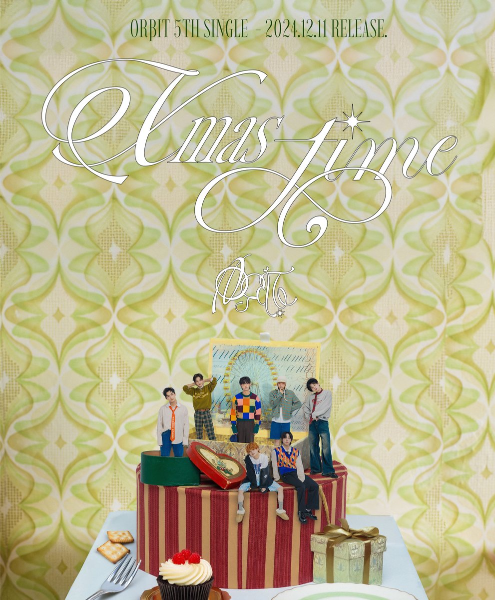 orbit5_ofcl's tweet photo. ORβIT 5th Single 'Xmas-time'
2024.12.11 RELEASE

https://t.co/Bj6q37rdpB

#ORβIT
#EαRTH
#ORβIT_Xmastime https://t.co/cz4eB1g2a2