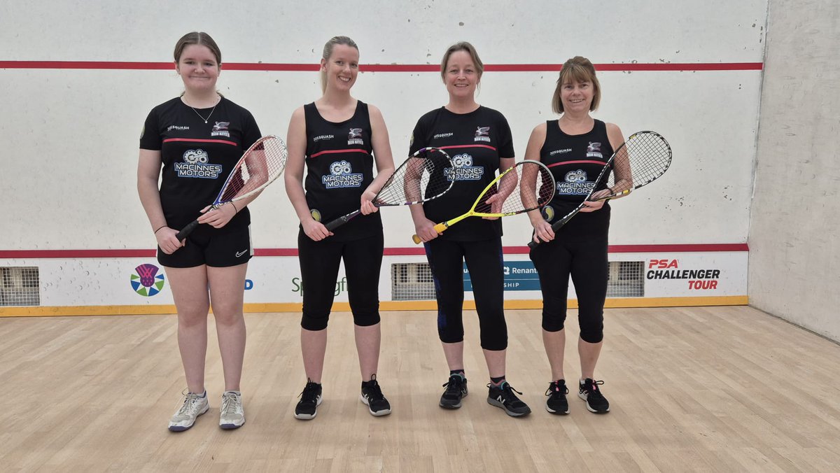 This season we have 8 teams playing across 3 divisions in the <a href="/HISA_Squash/">Highlands & Islands Squash Association</a> leagues.

Here are Inverness Red Kites - big thanks to team sponsors! MacInnes Motors, Highland Building &amp; Conservation Ltd, MacNiven Electrics and Watson &amp; Carrel Joinery