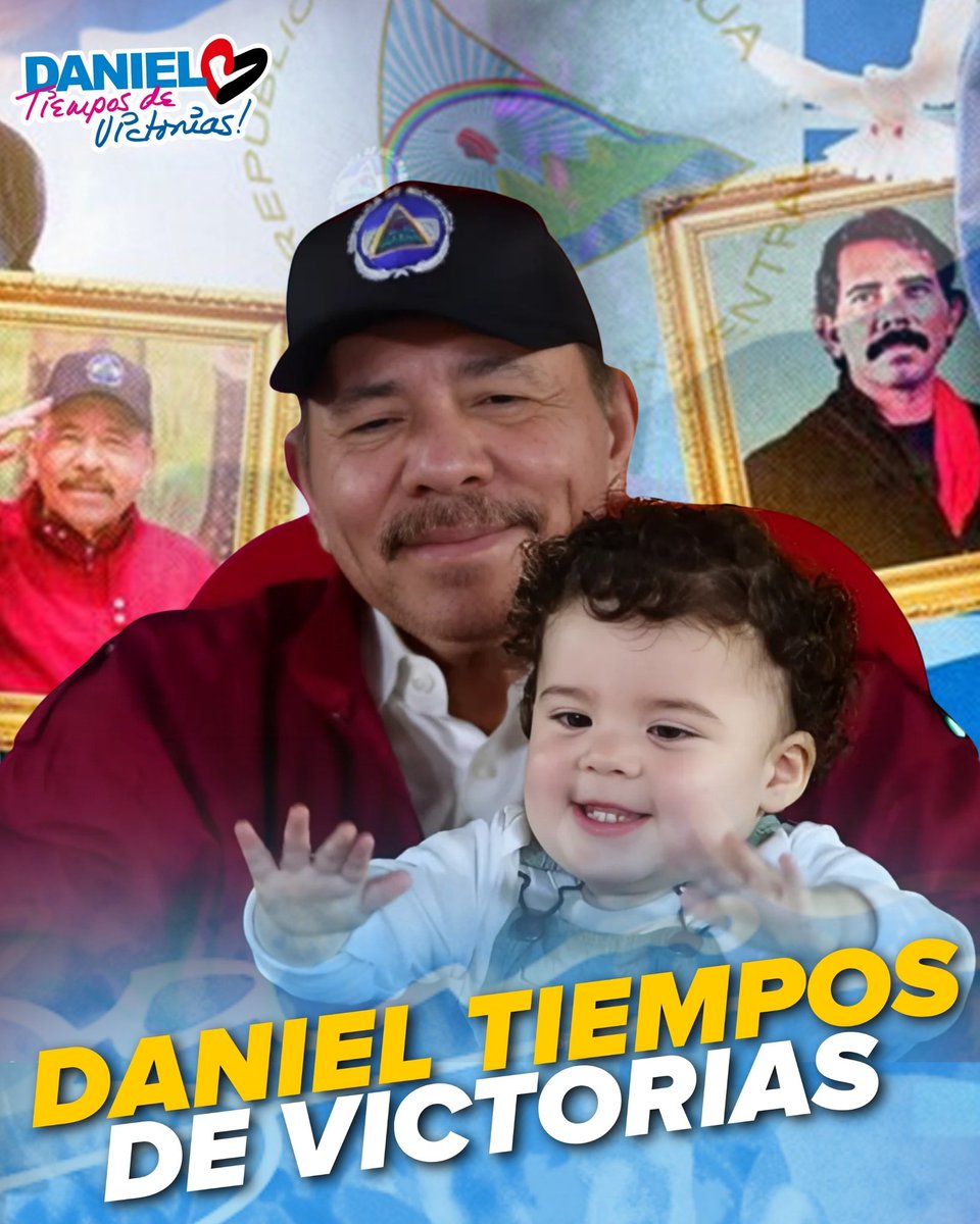 #11Noviembre Feliz Cumpleaños #DanielTiemposDeVictorias Que Dios lo siga llenando de esa sabiduría inigualable. #PLOMO19
#Nicaragua