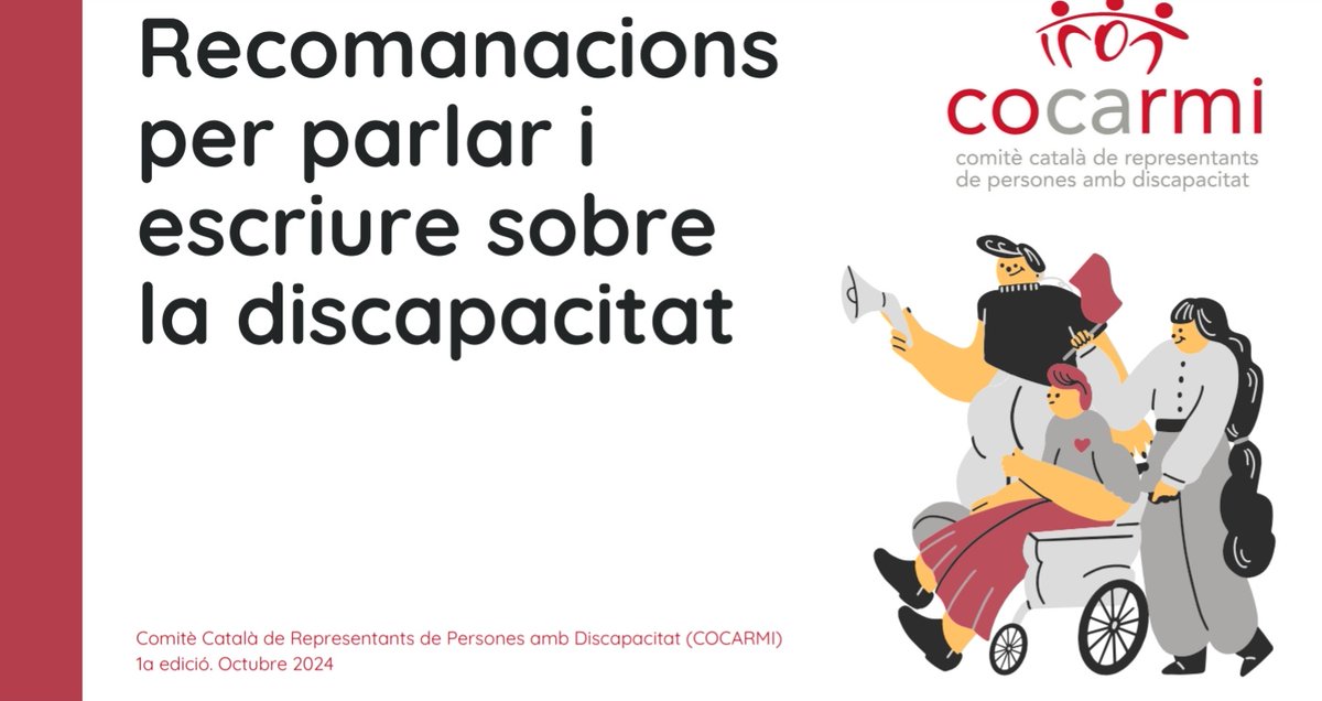 bcnfarma's tweet photo. A les of. de farmàcia ens relacionem a diari amb persones amb discapacitat. Utilitzar per part dels farmacèutics un llenguatge correcte i respectuós permet també la inclusió de tothom.
Ja existeix una guia que ens pot ajudar a millorar en aquest aspecte.
https://t.co/BWrVfgEGX9 https://t.co/IIQPTajM5Q