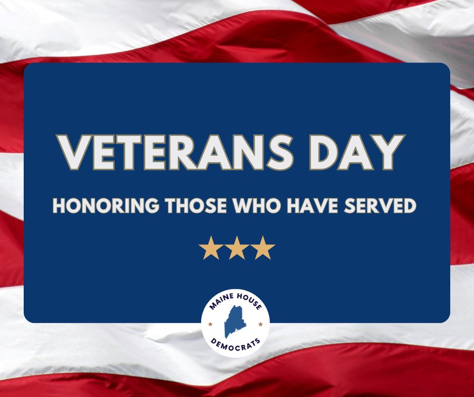 Today and every day, we are grateful for all of the brave Mainers who fought and continue to fight to protect our country’s freedom.
