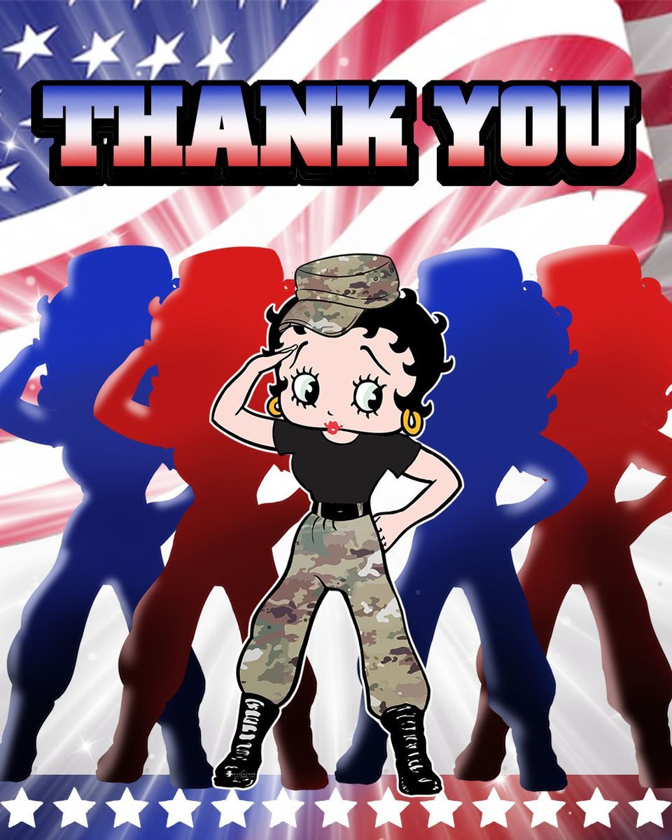 bettyboopnews's tweet photo. A big thank you to all Veterans and to all those in the Armed Services. Happy #VeteransDay! 
❤️🤍💙 https://t.co/OZNlClOYYG