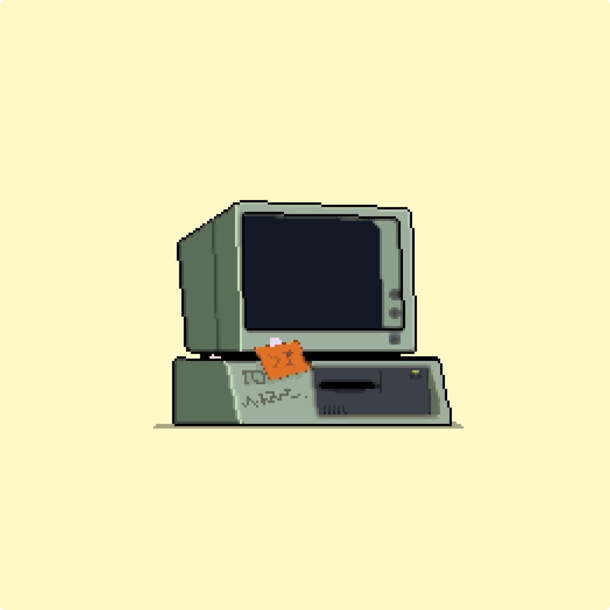 NvdmKim's tweet photo. Classic Computer Pixel Art 💻🈶#aseprite#pixelartwork #artistsoninstagram #pixelartsociety https://t.co/LiSaStky8O