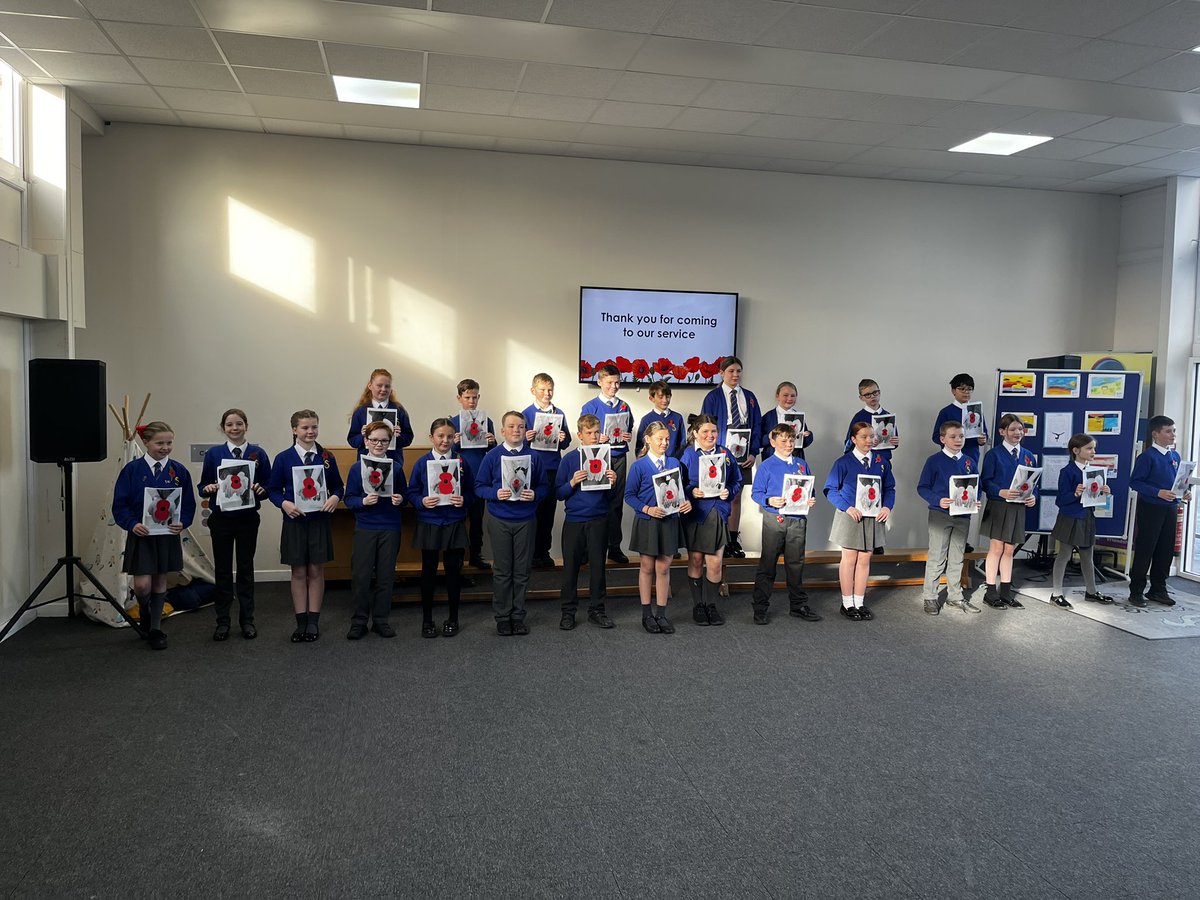 Shoreside Year 6 (@shoresideyear6) on Twitter photo I could not be more PROUD of this amazing group of children who led a beautifully poignant Remembrance Day Service assembly in front of the school and Y6 families this morning๐#lestweforget <a href="/Shoreside1234/">Shoreside Primary School</a> <a href="/MrPowerREMAT/">Mr Power</a> <a href="/MrFoleyREMAT/">Mr. Foley</a> <a href="/RainbowEduMAT/">Rainbow Education MAT</a> I could not be more PROUD of this amazing group of children who led a beautifully poignant Remembrance Day Service assembly in front of the school and Y6 families this morning๐#lestweforget <a href="/Shoreside1234/">Shoreside Primary School</a> <a href="/MrPowerREMAT/">Mr Power</a> <a href="/MrFoleyREMAT/">Mr. Foley</a> <a href="/RainbowEduMAT/">Rainbow Education MAT</a>