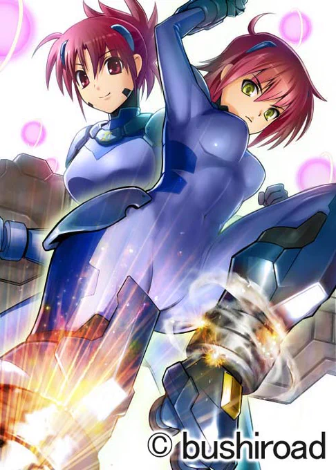 なんと!16年前の仕事!『ヴァイスシュヴァルツ』  「なのはStrikerS]」から"ノーヴェ&ウェンディ""ヴェロッサ&シャッハ"の2枚この頃の絵柄の流行りは黒目が縦長でしたね～#ヴァイスシュヴァルツ  #TCG 