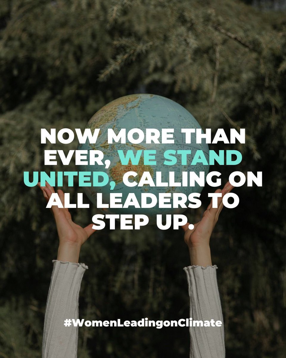 WomenLeadingonClimate tweet media