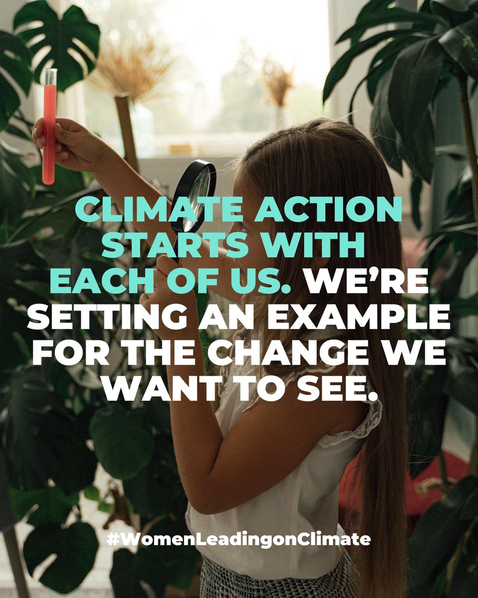 WomenLeadingonClimate tweet media