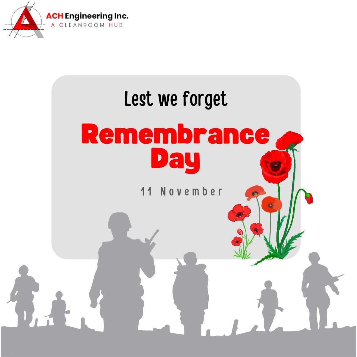 ach_inc's tweet photo. This Remembrance Day, we take a moment to honor the courageous individuals who gave everything for our freedom and peace. Their sacrifices have left a lasting impact on our world, and we carry their legacy in our hearts with deep respect and gratitude.

Lest we forget.🌺 https://t.co/rC0HdVUOmX