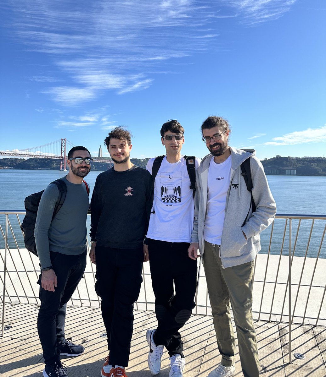 nabla_hq's tweet photo. Team landed in Lisbon, ready for @WebSummit! 
Let’s meet! https://t.co/qguCUPDms0
