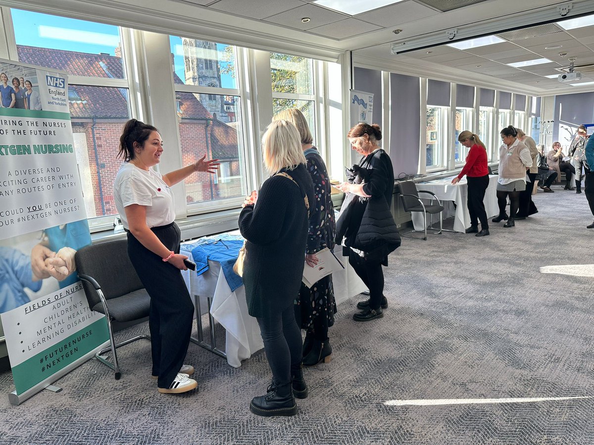 Talking about our Next Generation Nurses and Nurse Ambassadors at #NEYretention event York #NextGen