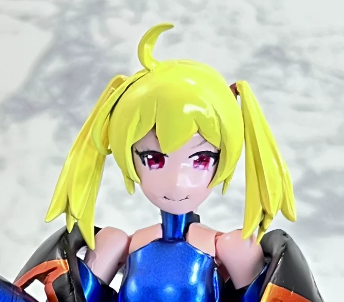 俺の拘りとして紫々部シオンの改造はシオンの顔を他に挿げ替えずに作る事です 