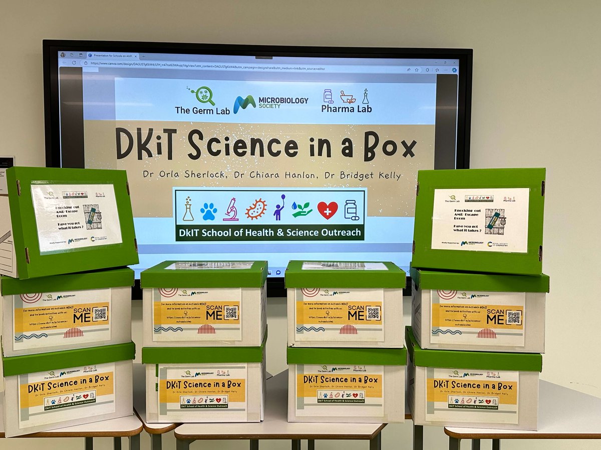 DkIT_ie's tweet image. @dkitscience is excited to announce the launch of “Science in a Box,” developed in a collab with teachers from six schools across the North East region, bringing engaging science learning experiences into the classroom: tinyurl.com/3encfvxm
#dkitscience #schoolsoutreach