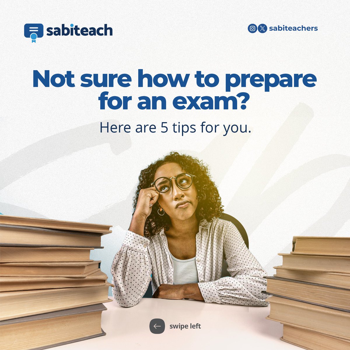 sabiteachers's tweet image. Walk into your exam hall with confidence using these study tricks🎓

Swipe through to see how these techniques can work for you!

#examstudy #learning #sabiteach #studytechniques #activerecall #examtricks #examsprep #mindmapping