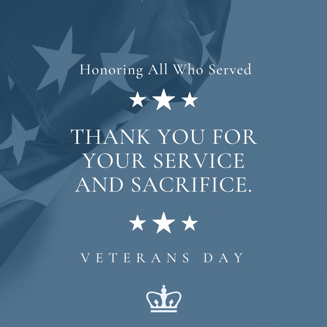 Happy  Veterans Day! We extend our heartfelt gratitude to all those who have  served and continue to serve our country. Today, we especially honor DPT  students Laura Medina, Kuei Lee, Austin Davis, Kassie Harrelsen, and  our faculty member, Dr. J. Thank you.
