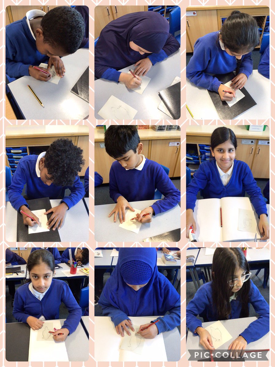 In Art, 6S have been practicing shading a bird to add extra detail using hatching, cross hatching and stippling.