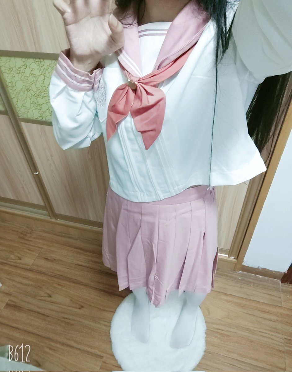 Cell_Ko_'s tweet photo. 粉粉的jk，可爱捏~ #男の娘 #伪娘 #男娘 #otokonoko https://t.co/cBD8JlpPyF